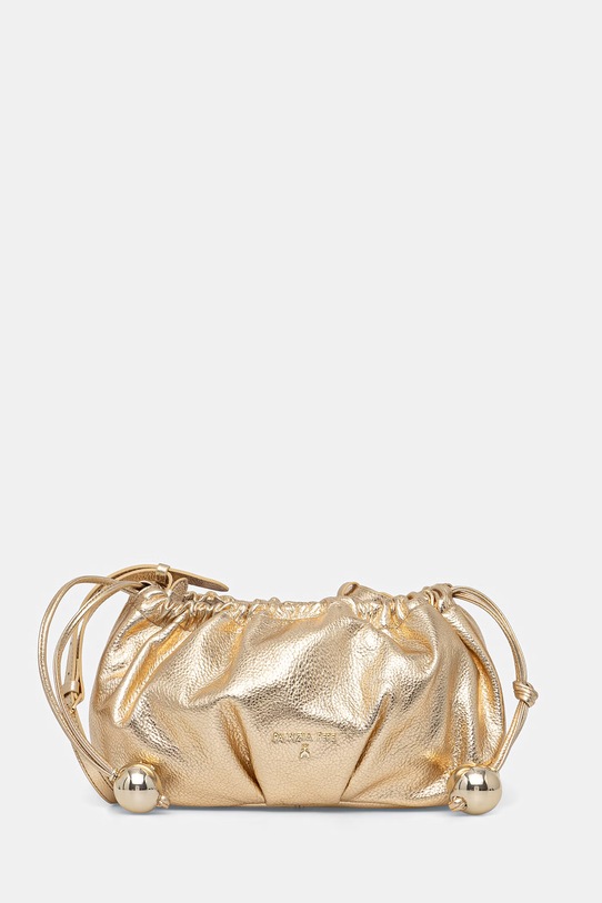 Patrizia Pepe torebka damska skórzana złoty 2B0161.L031