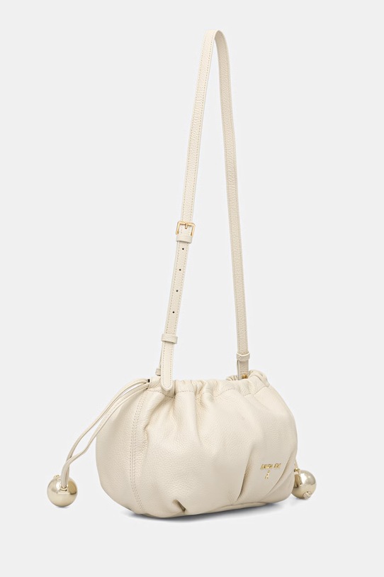 Patrizia Pepe torebka worek damska skórzana 2B0161.L133 beżowy SS26