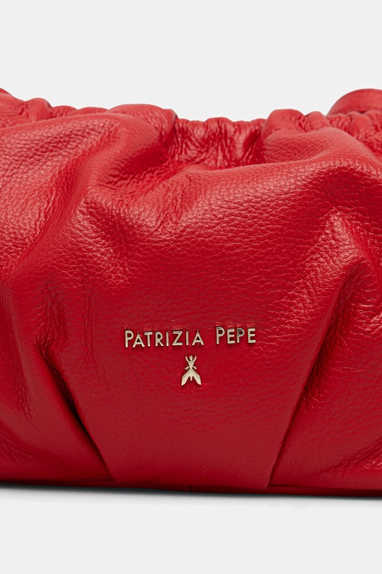 Patrizia Pepe torebka worek damska skórzana czerwony 2B0161.L133