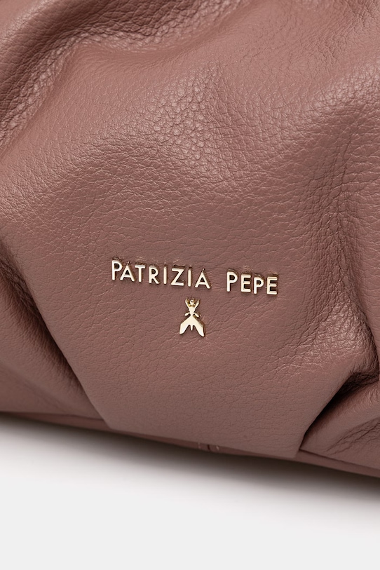 Patrizia Pepe torebka worek damska skórzana różowy 2B0161.L133