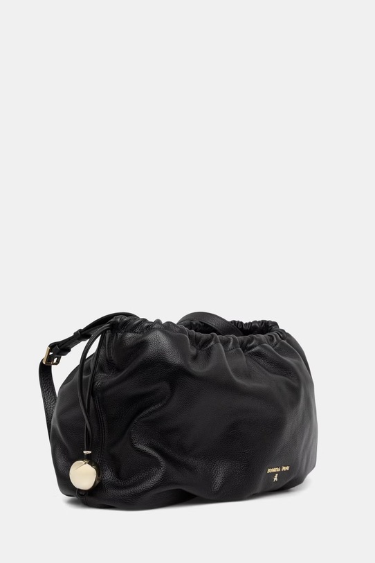 Patrizia Pepe torebka worek damska skórzana 2B0162.L133 czarny SS26