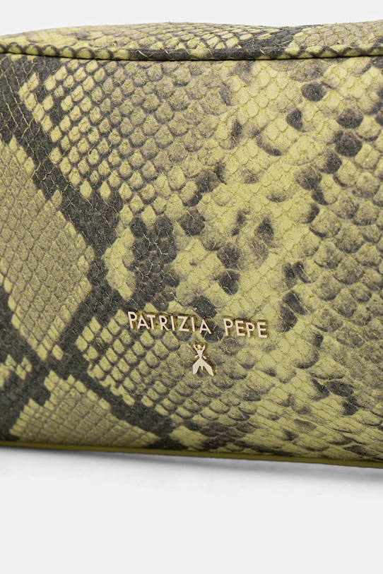 Patrizia Pepe kabelka typu baguette dámska kožená zelená 2B0169.L032