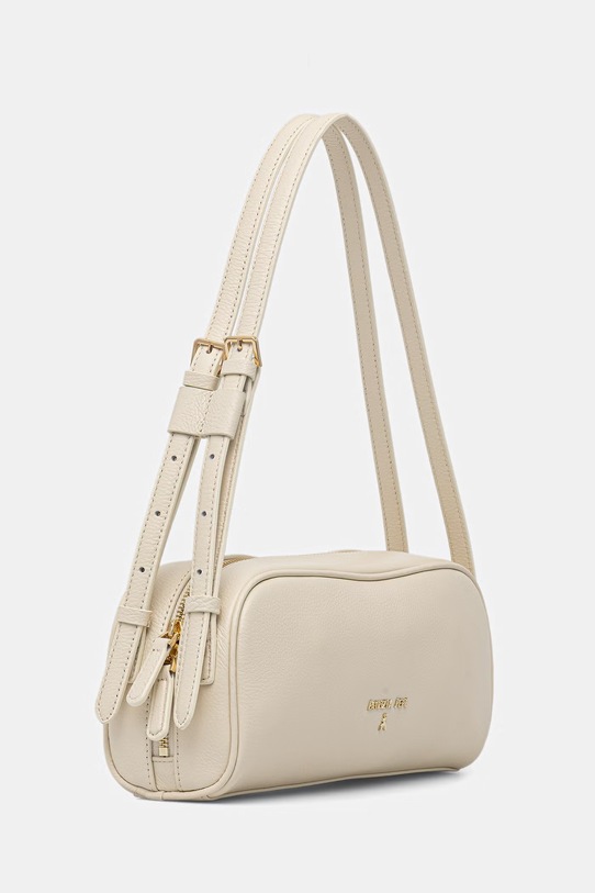 Patrizia Pepe torebka bagietka damska skórzana 2B0169.L133 beżowy SS26