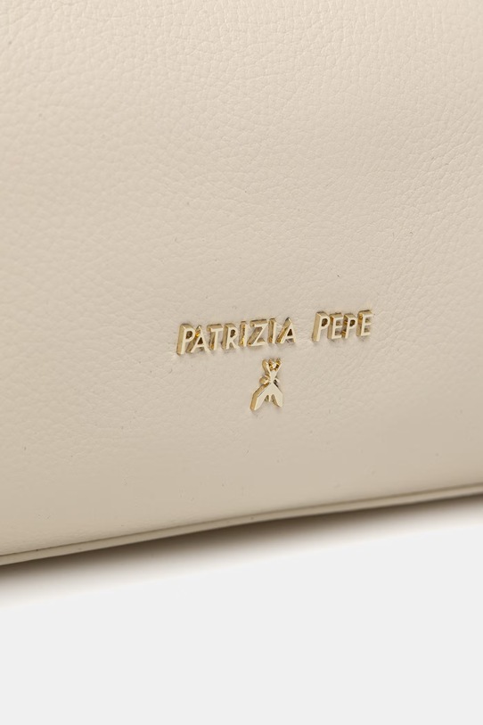 Patrizia Pepe torebka bagietka damska skórzana beżowy 2B0169.L133