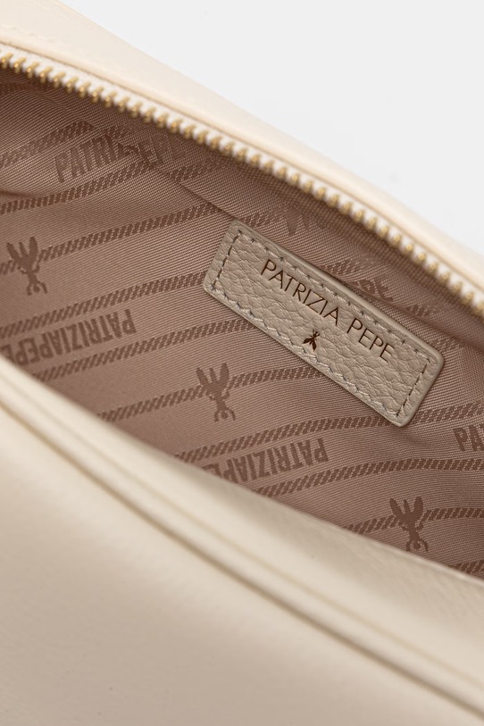 Patrizia Pepe torebka bagietka damska skórzana 2B0169.L133 beżowy