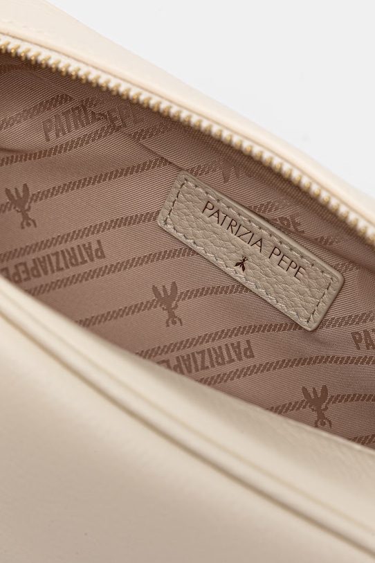 Patrizia Pepe torebka bagietka damska skórzana 2B0169.L133 beżowy