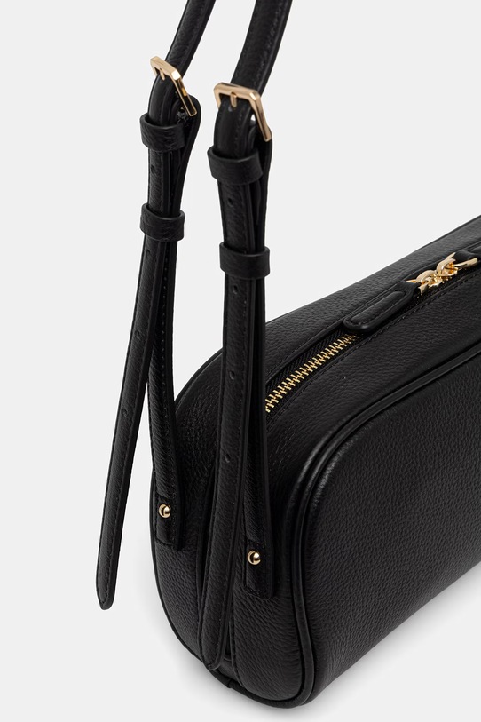 Patrizia Pepe torebka bagietka damska skórzana czarny 2B0169.L133