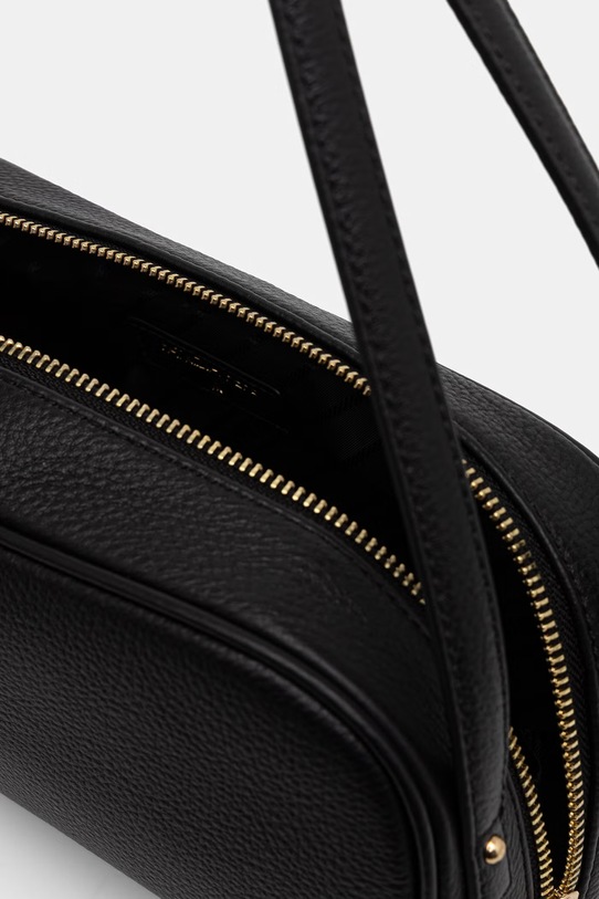 Patrizia Pepe torebka bagietka damska skórzana 2B0169.L133 czarny