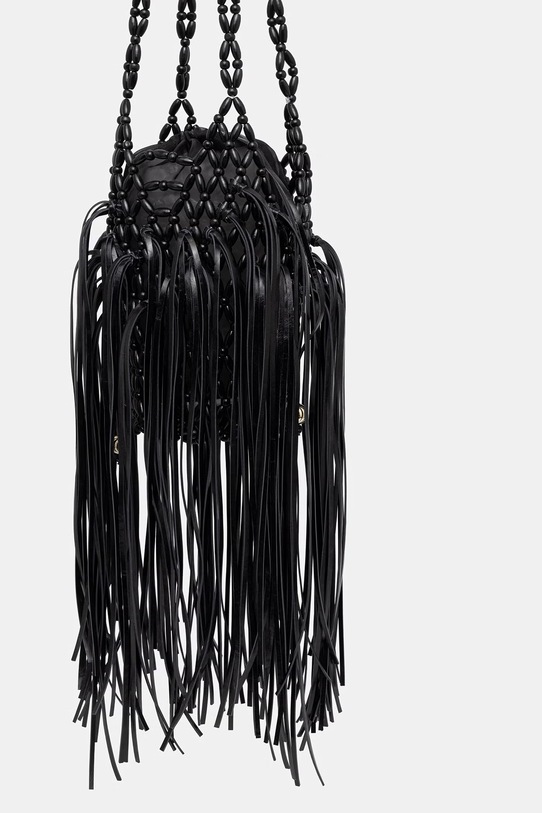 Akcesoria Patrizia Pepe torebka koszyk damska 2B0179.V056 czarny