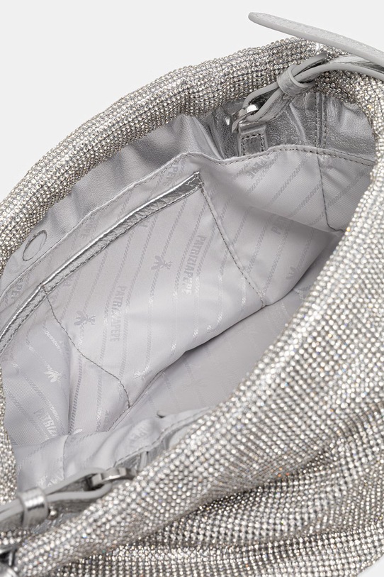 Patrizia Pepe torebka worek damska 2B0181.M017 srebrny