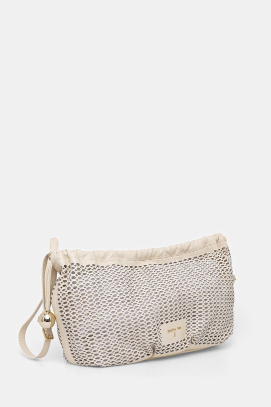 Akcesoria Patrizia Pepe torebka damska skórzana 2B0182.L182 beżowy