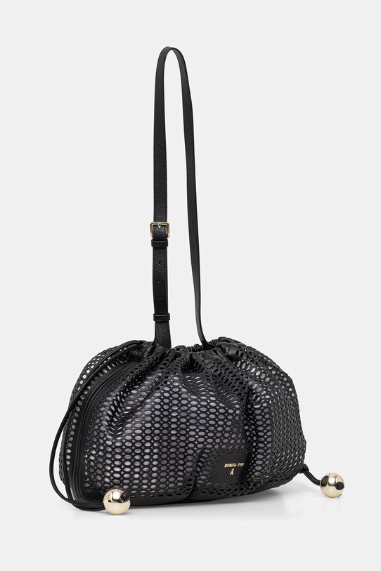 Patrizia Pepe torebka damska skórzana 2B0182.L182 czarny SS26