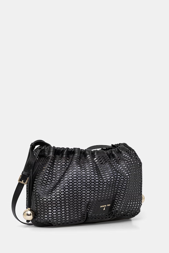 Akcesoria Patrizia Pepe torebka damska skórzana 2B0182.L182 czarny