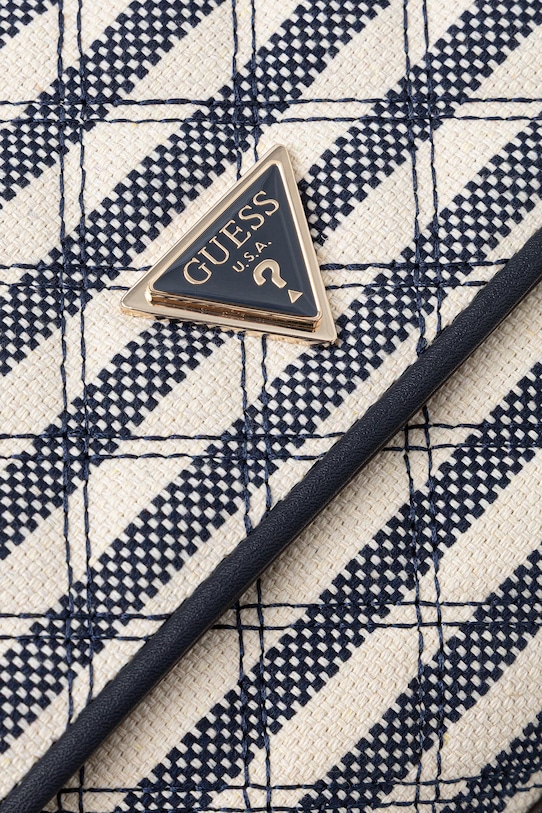 Guess klasična torbica ženska GIULLY mornarsko modra HWAG96.73200