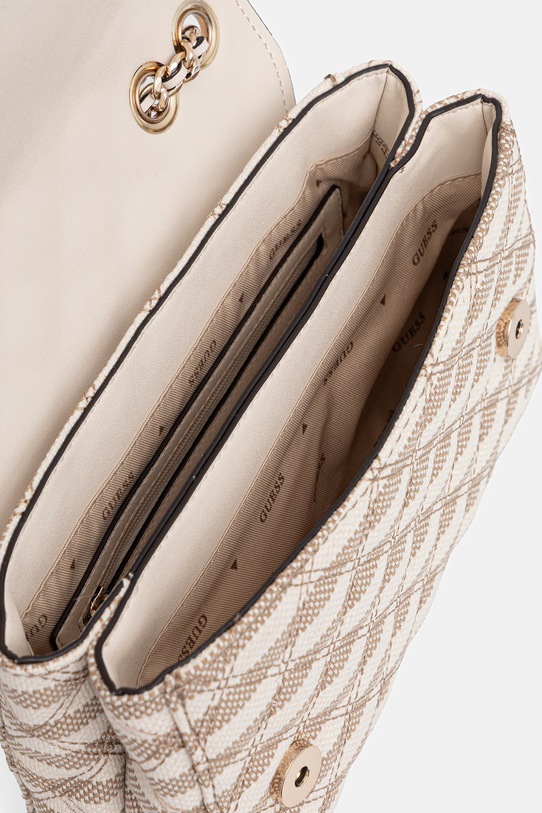 Guess klasična torbica ženska GIULLY HWAG96.73200 bež