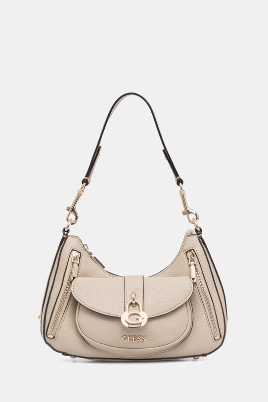 Guess torebka JESSA nie mieści A4 beżowy HWBG83.62180