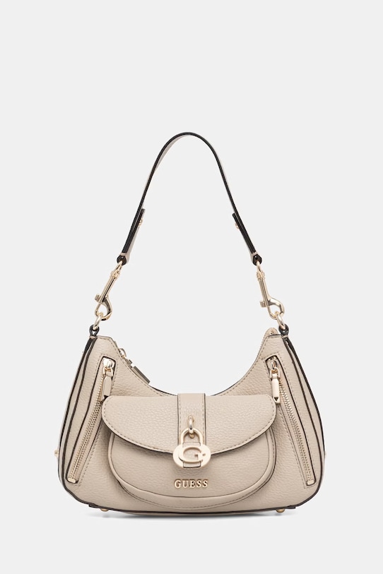 Guess torebka JESSA nie mieści A4 beżowy HWBG83.62180