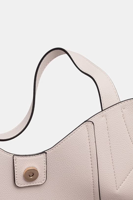 Guess Torebka shopper damska z imitacji skóry DARCY HWBG99.14240 beżowy