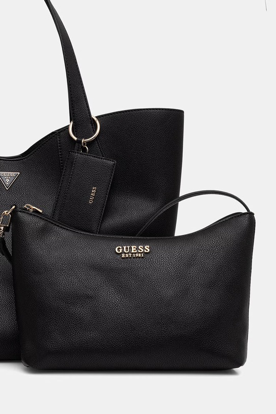 Guess torebka shopper damska z imitacji skóry DARCY czarny HWBG99.14240