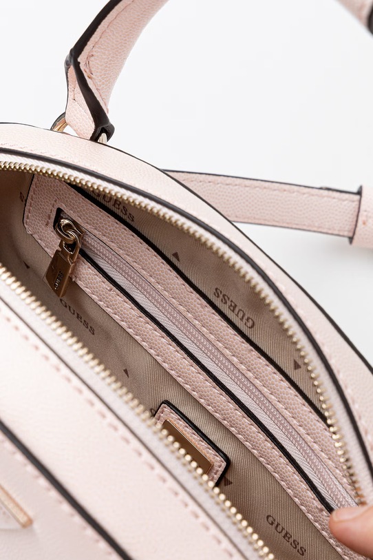 Guess crossbody kabelka dámska z imitácie kože ISOBEL HWBG99.32050 ružová