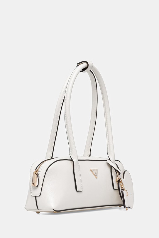 Guess kabelka typu baguette dámska z imitácie kože ISOBEL HWBG99.32080 biela SS26