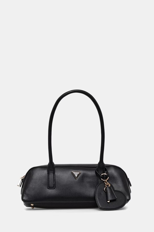 Guess dámska kabelka typu baguette z imitácie kože ISOBEL čierna HWBG99.32080