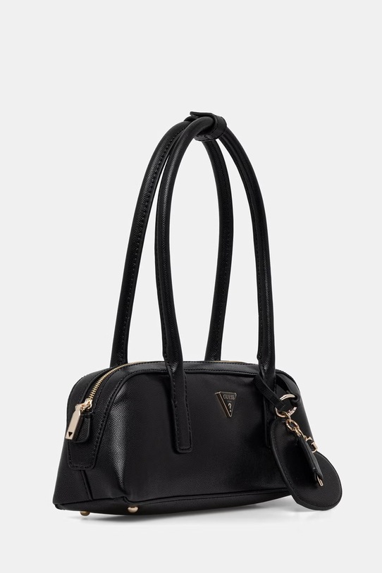 Guess dámska kabelka typu baguette z imitácie kože ISOBEL HWBG99.32080 čierna SS26