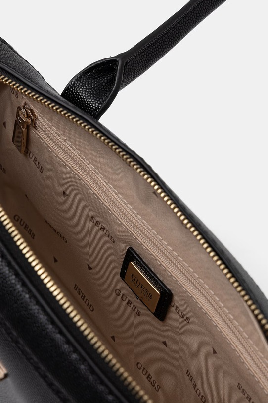 Guess dámska kabelka typu baguette z imitácie kože ISOBEL HWBG99.32080 čierna