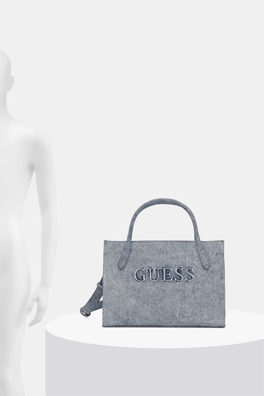Guess torebka shopper damska jeansowa JODI HWDG97.69220