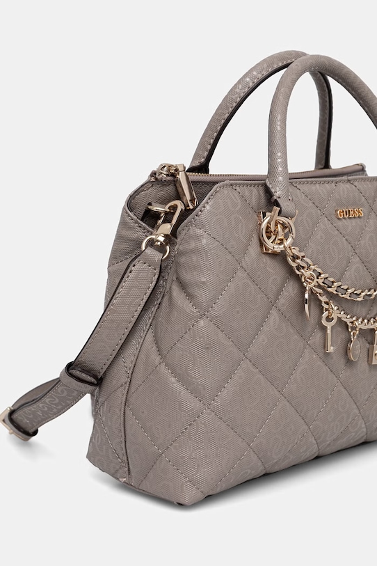 Guess torebka crossbody damska z imitacji skóry LIBBY HWGG99.12060 beżowy SS26