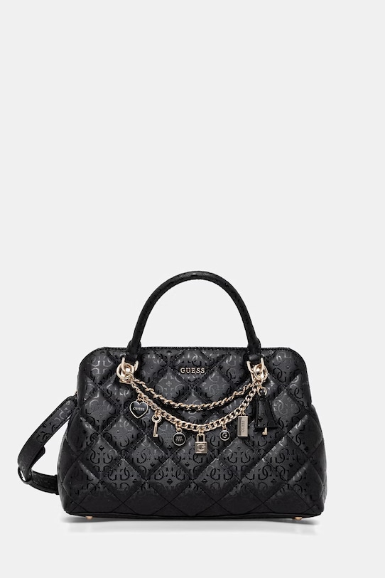 Guess torebka crossbody damska z imitacji skóry LIBBY czarny HWGG99.12060