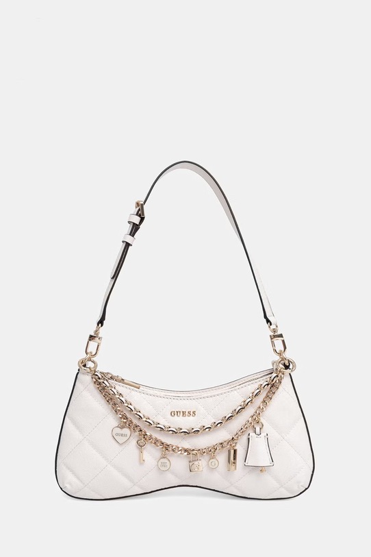 Guess torebka damska z imitacji skóry LIBBY beżowy HWGG99.12180