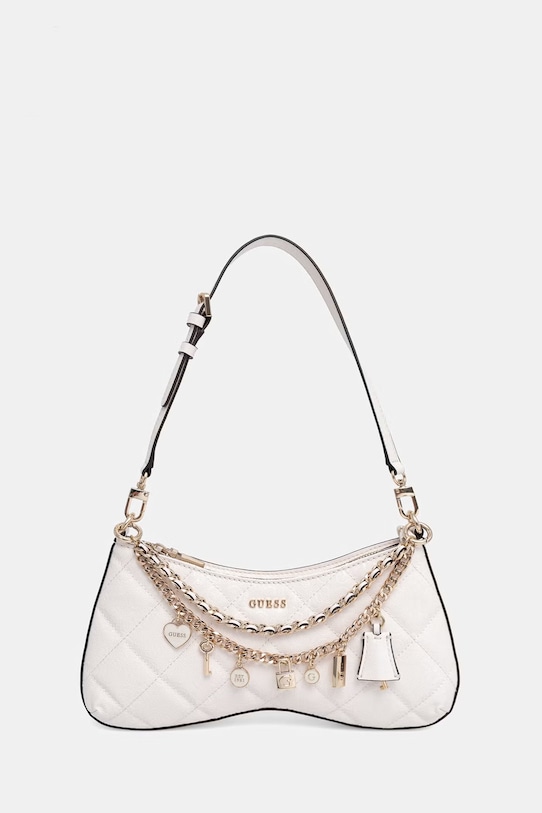 Guess torebka damska z imitacji skóry LIBBY beżowy HWGG99.12180