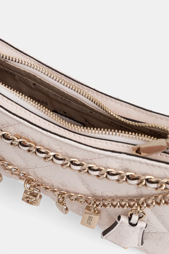 Guess torebka damska z imitacji skóry LIBBY beżowy HWGG99.12180