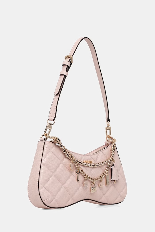 Guess torebka damska z imitacji skóry LIBBY HWGG99.12180 różowy SS26