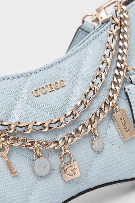 Guess torebka damska z imitacji skóry LIBBY HWGG99.12180 niebieski