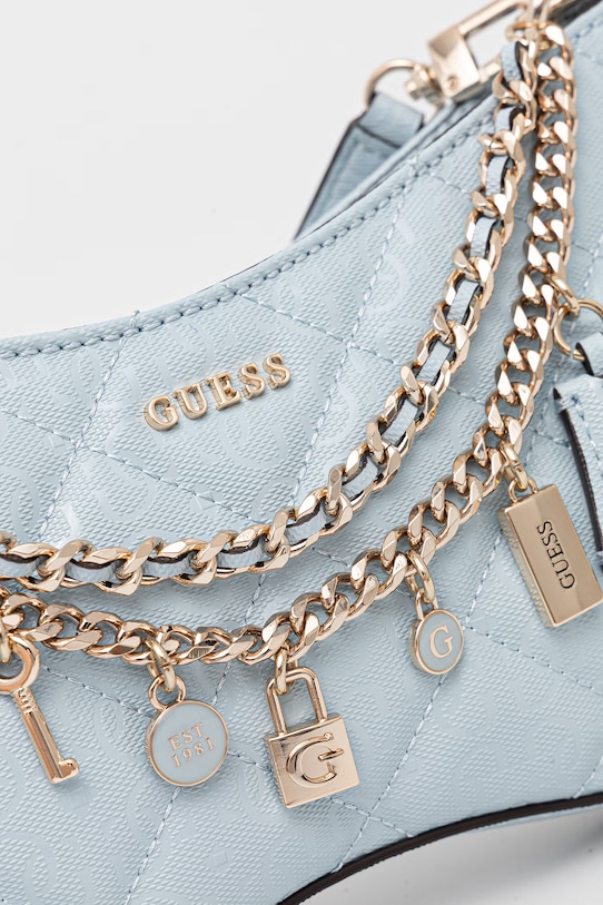 Guess torebka damska z imitacji skóry LIBBY HWGG99.12180 niebieski