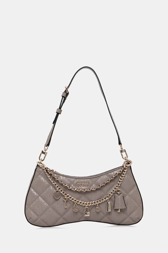 Guess torebka damska z imitacji skóry LIBBY beżowy HWGG99.12180