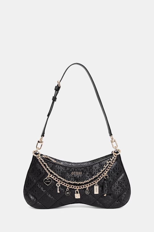 Guess torebka damska z imitacji skóry LIBBY czarny HWGG99.12180