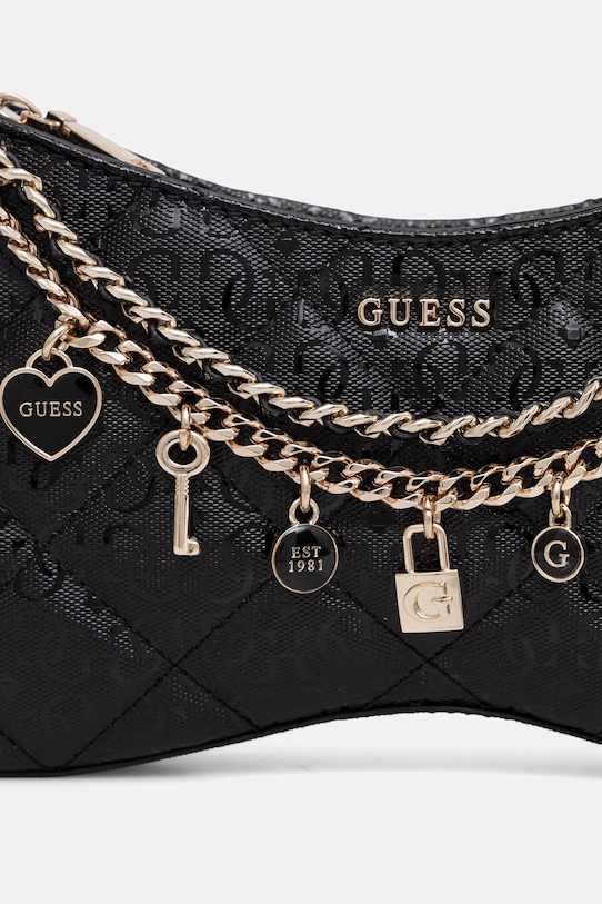 Guess torebka damska z imitacji skóry LIBBY czarny HWGG99.12180