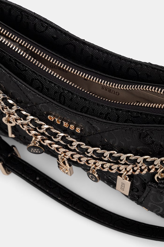 Guess torebka damska z imitacji skóry LIBBY HWGG99.12180 czarny