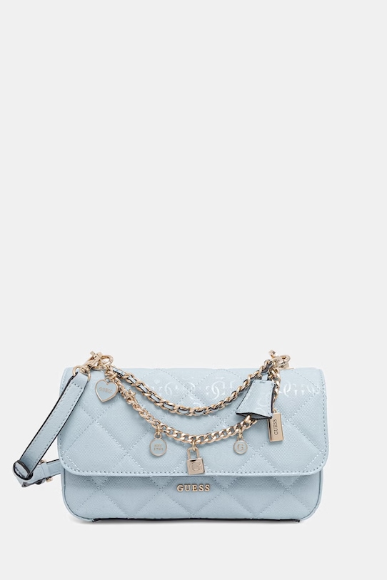 Guess torebka crossbody damska LIBBY niebieski HWGG99.12200