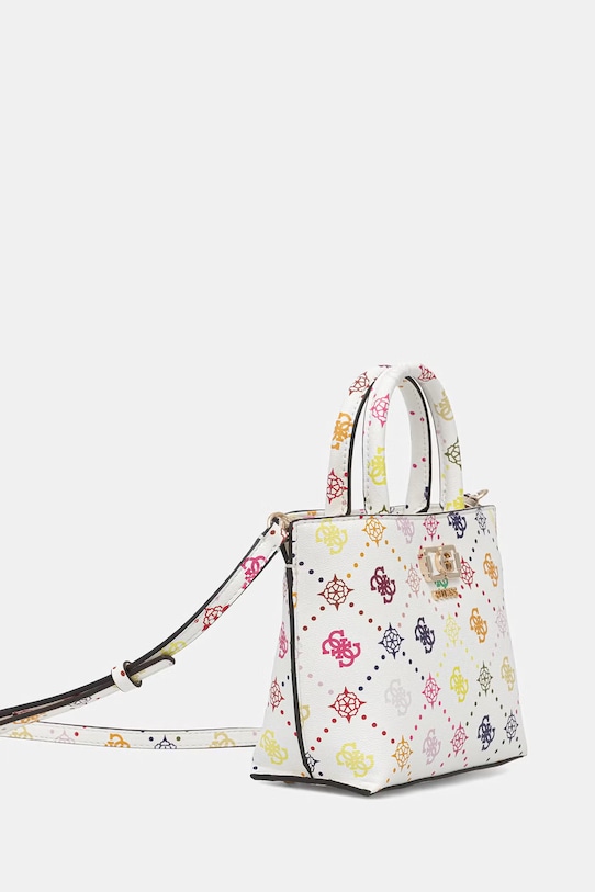 Guess kabelka typu tote dámska z imitácie kože EMELIE HWGM99.28750 biela SS26