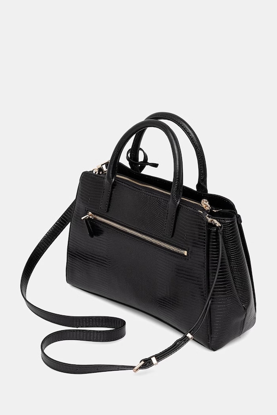 Αξεσουάρ Guess χιαστί Γυναικεία από απομίμηση δέρματος LEONA HWKG97.21060 μαύρο