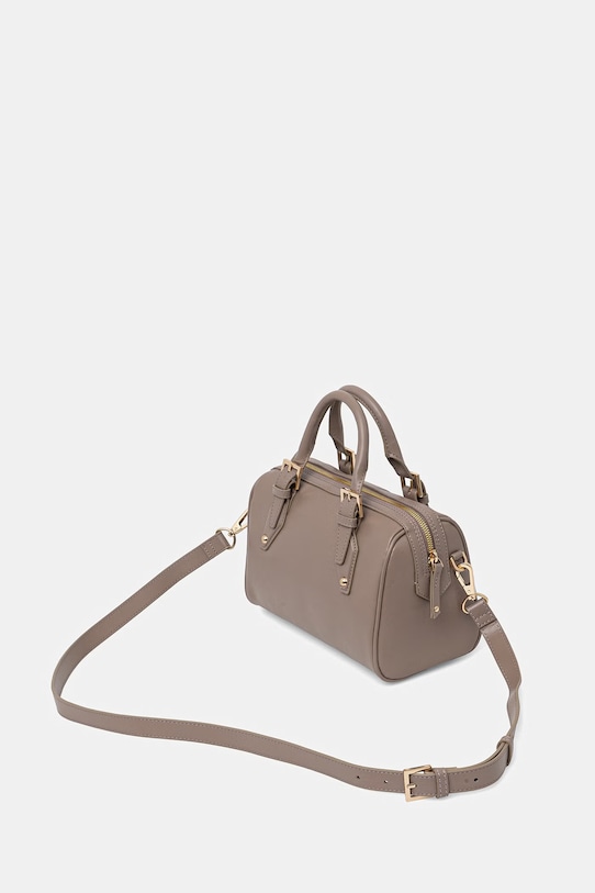 Akcesoria Guess torebka skórzana NINA HWNIAA.P6250 beżowy