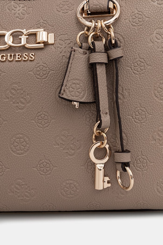Guess torebka crossbody damska z imitacji skóry ANISE beżowy HWPD99.16060