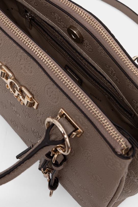 Guess torebka crossbody damska z imitacji skóry ANISE HWPD99.16060 beżowy