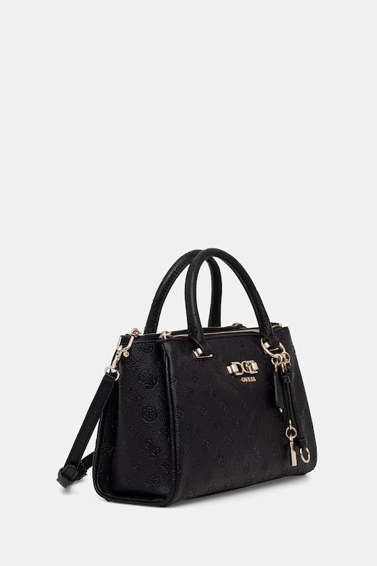 Guess torebka crossbody damska z imitacji skóry ANISE HWPD99.16060 czarny SS26