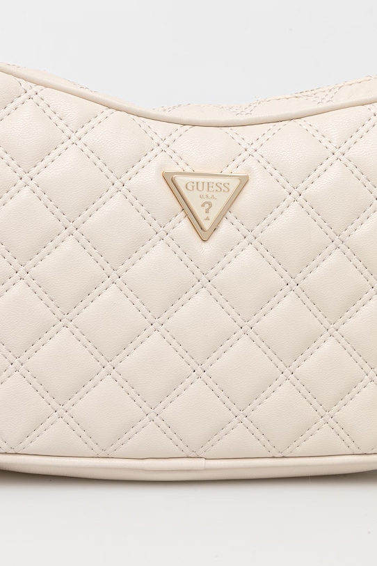 Guess torebka bagietka damska z imitacji skóry GIULLY beżowy HWQG96.73090