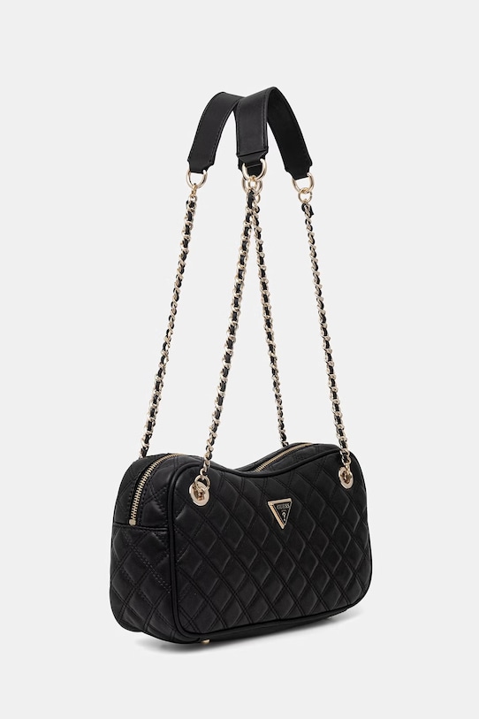 Guess torebka bagietka damska z imitacji skóry GIULLY HWQG96.73090 czarny SS26